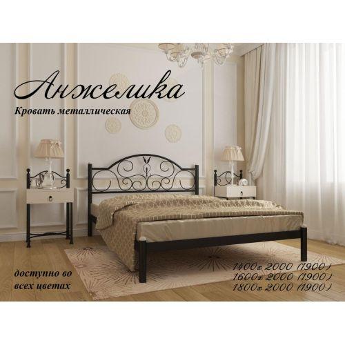 Кровать "Анжелика" Металл-Дизайн 140х190 Кровать "Анжелика" Металл-Дизайн 140х190
