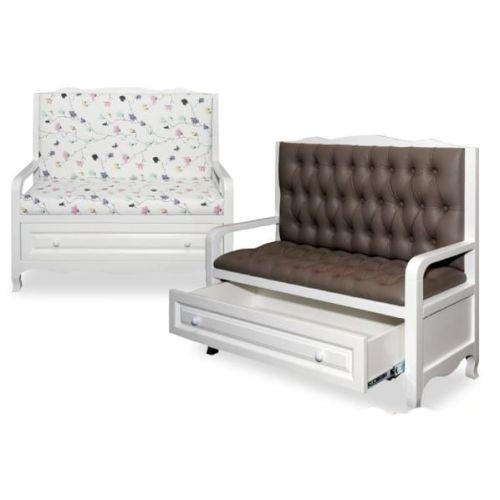 Скамейка Прованс  с каретной стяжкой Happy Lounge